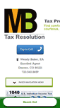 Mobile Screenshot of mbtaxresolution.com